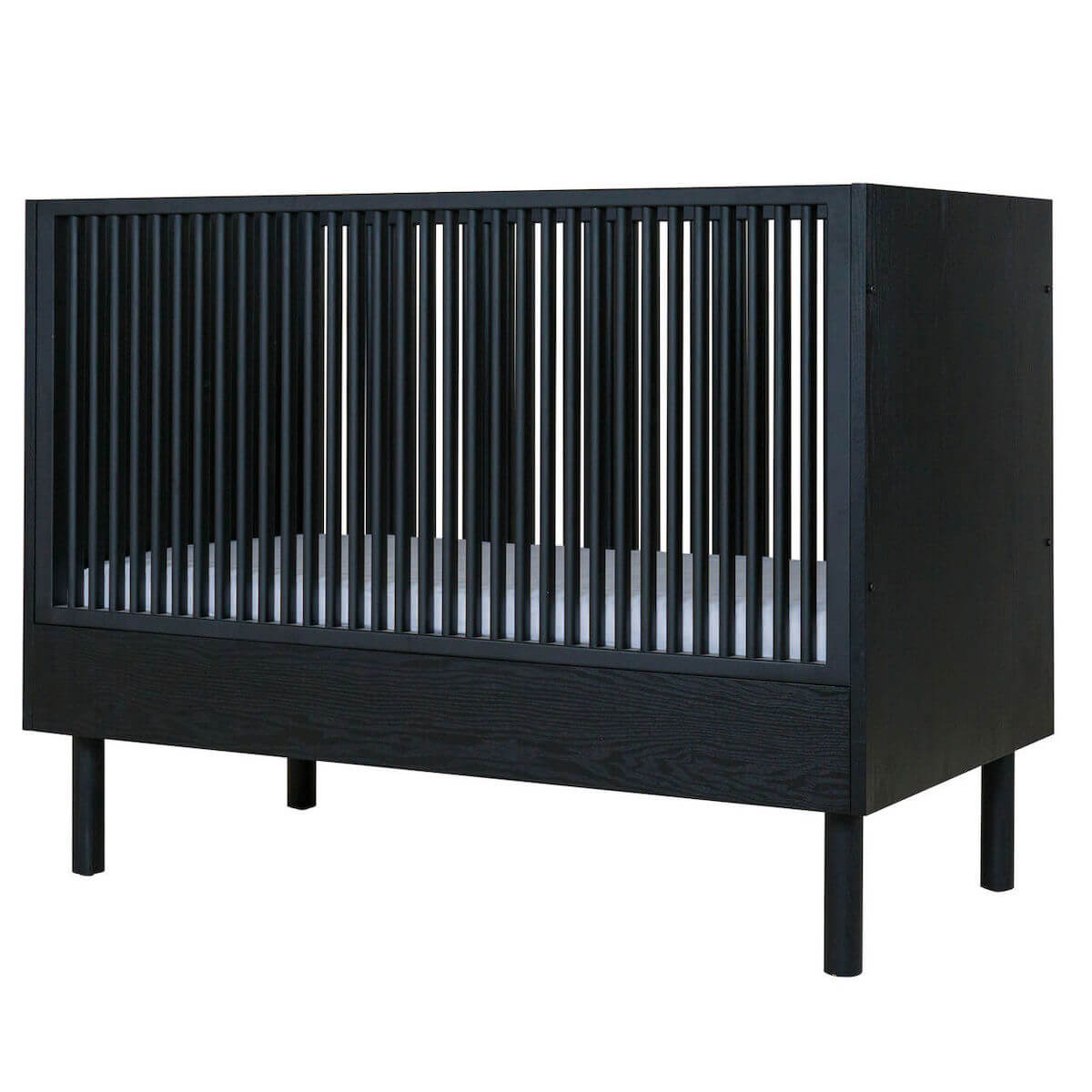 Cuna evolutiva 60x120cm HAI NO KI Quax Fresno negro