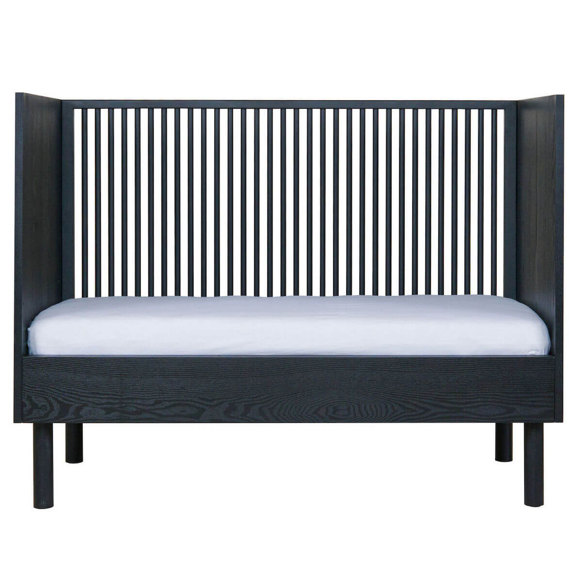 Cuna evolutiva 60x120cm HAI NO KI Quax Fresno negro