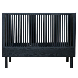 Cuna evolutiva 60x120cm HAI NO KI Quax Fresno negro