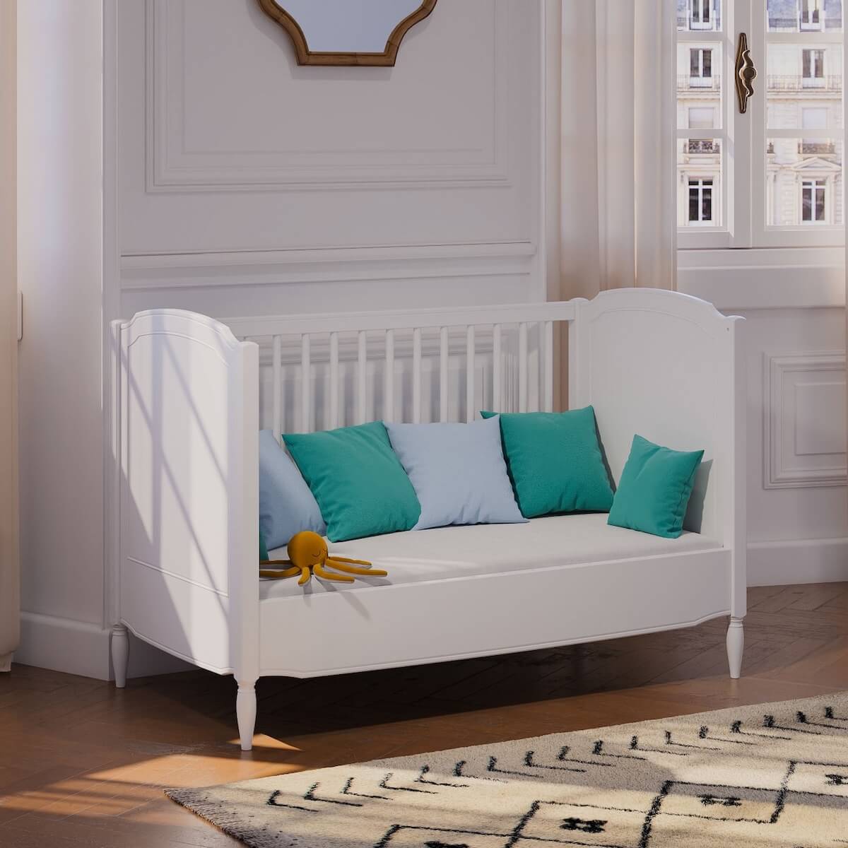 Cuna evolutiva 60x120cm LAFAYETTE Théo Bebe neige