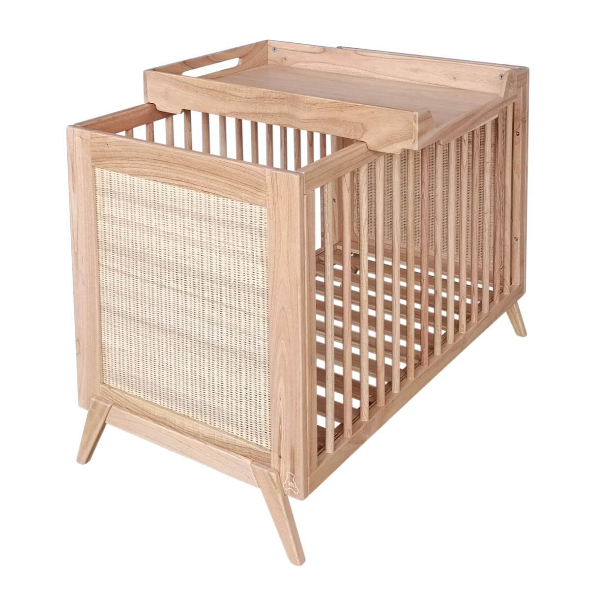 Cuna evolutiva 60x120cm MARELIA BOIS Théo Bebe naturel