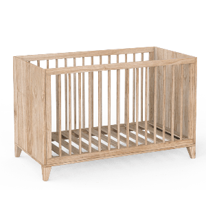Cuna evolutiva 60x120cm NAIA BOIS Théo Bebe naturel