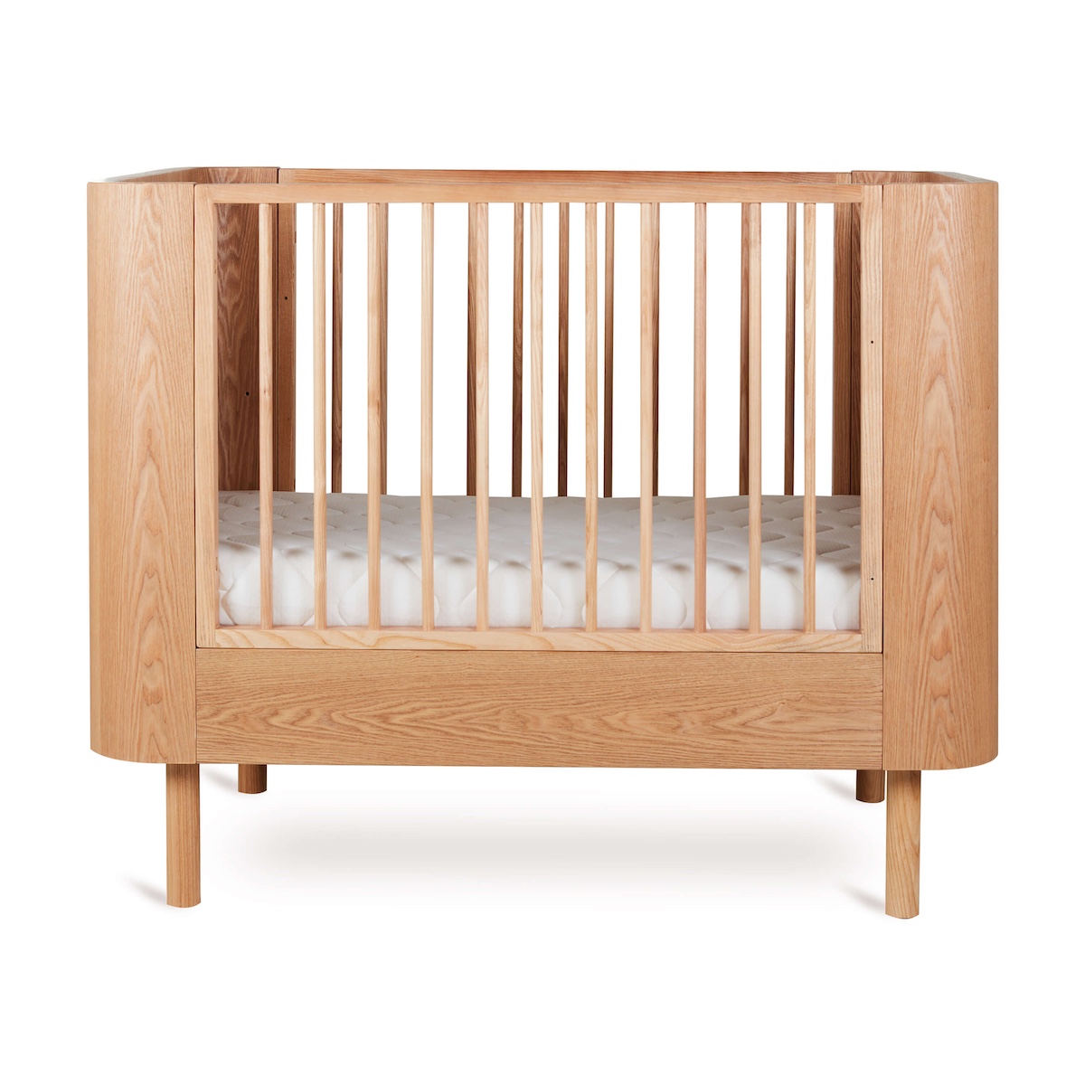 Cuna evolutiva 70x110cm YUME Quax fresno natural