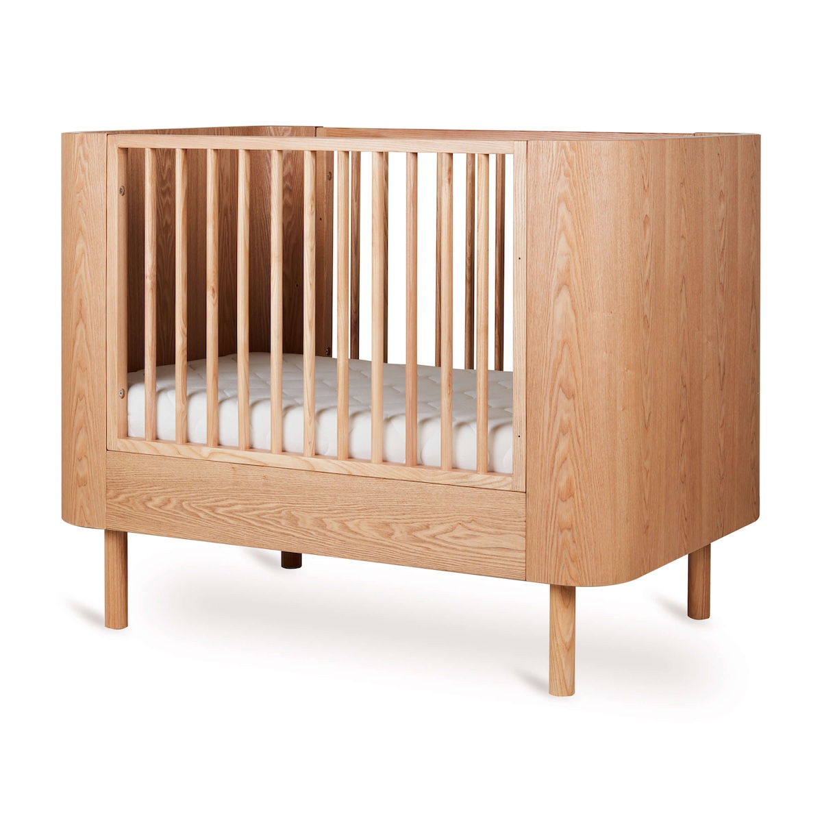 Cuna evolutiva 70x110cm YUME Quax fresno natural