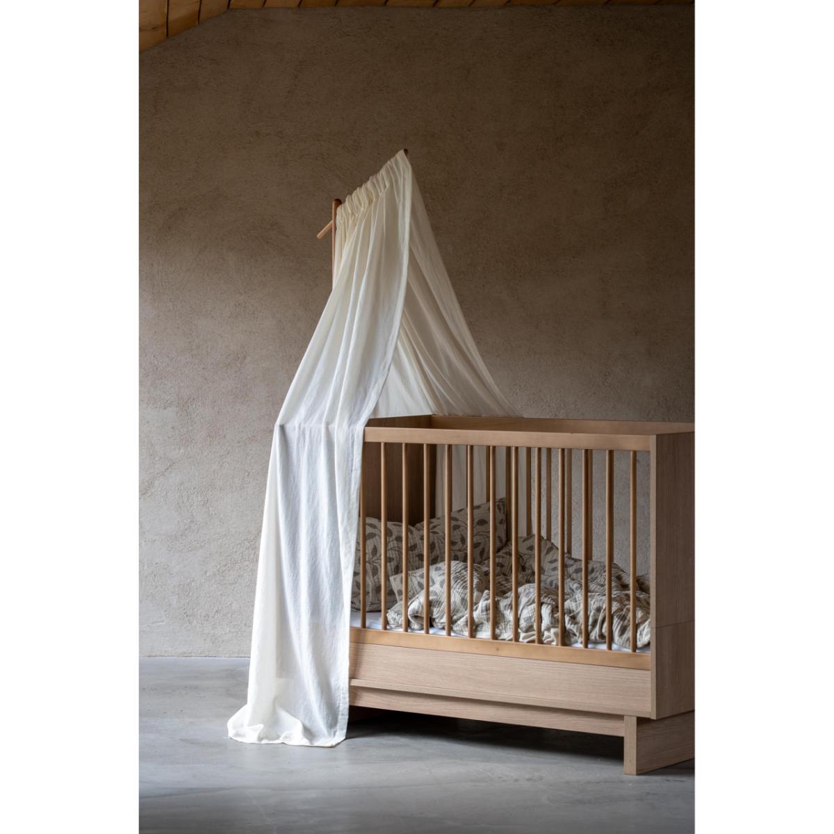 Cuna evolutiva 70x120cm KYO Quax honey ash