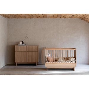 Cuna evolutiva 70x120cm KYO Quax honey ash
