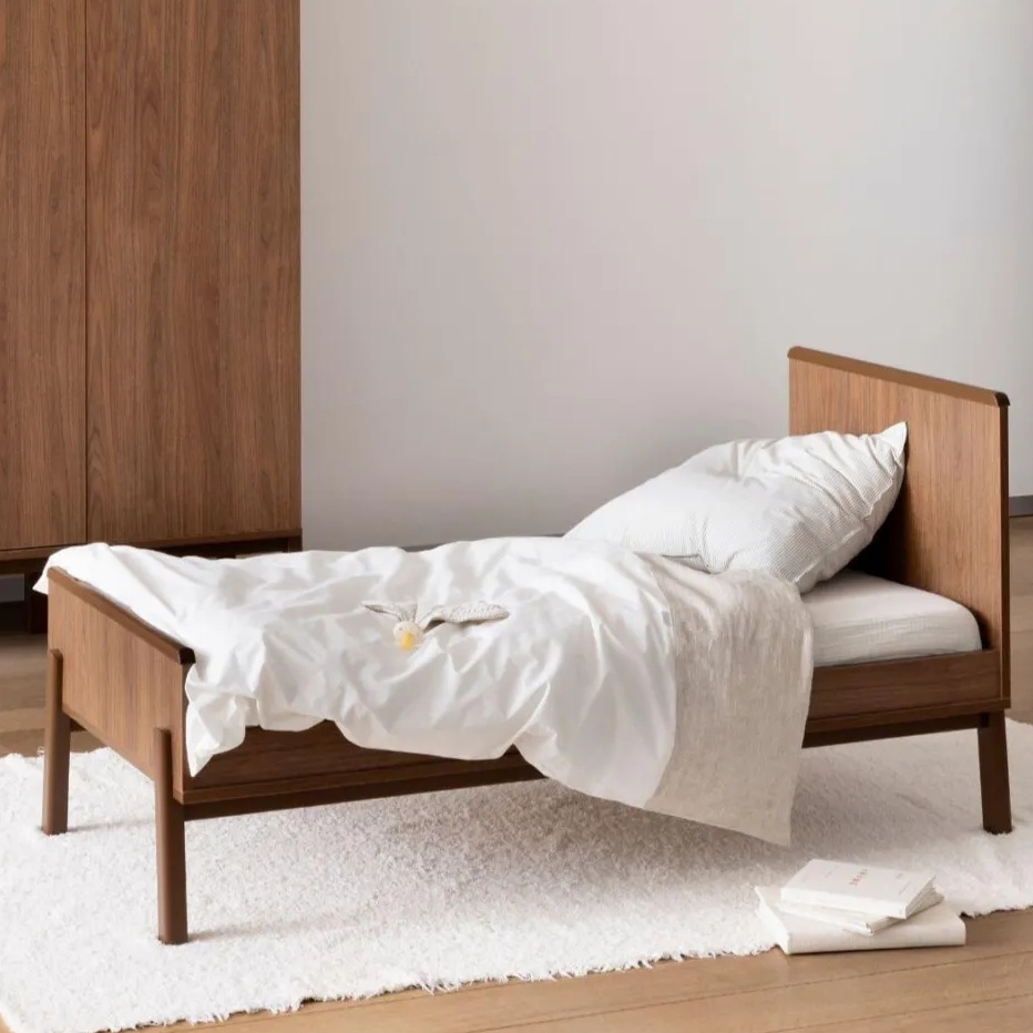 Cuna evolutiva 70x140cm ASHI Quax chestnut