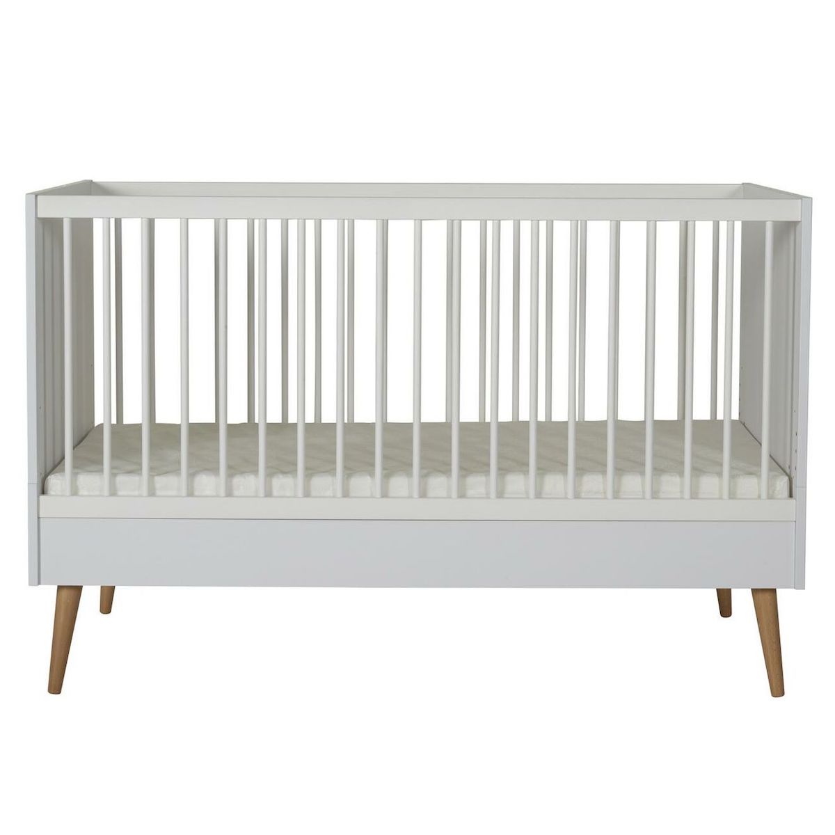 Cuna evolutiva 70x140cm COCOON Quax blanco hielo
