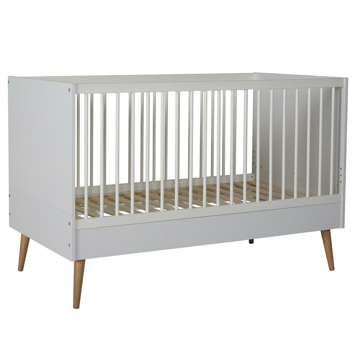 Cuna evolutiva 70x140cm COCOON Quax blanco hielo