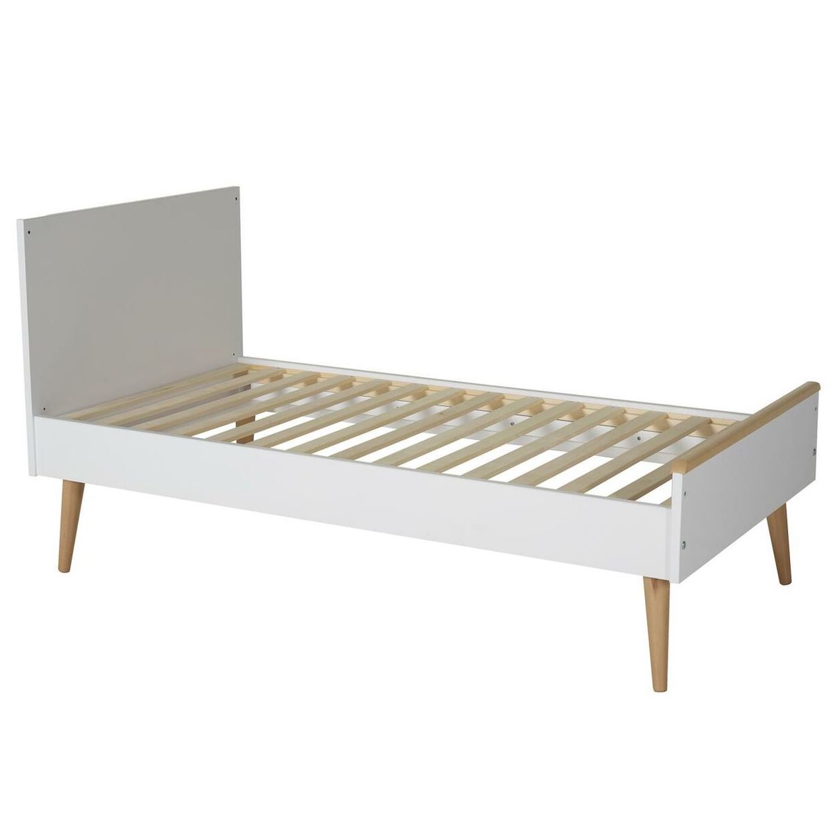 Cuna evolutiva 70x140cm COCOON Quax blanco hielo