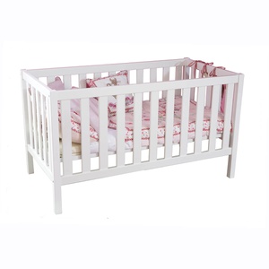 Cuna evolutiva 70x140cm DESTYLE de Breuyn tintada en blanco