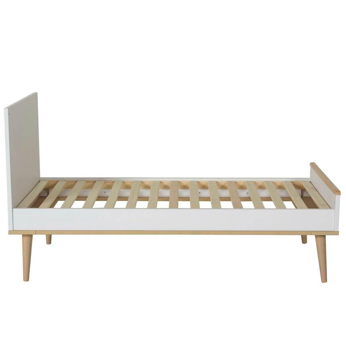Cuna evolutiva 70x140cm FLOW Quax blanco-roble