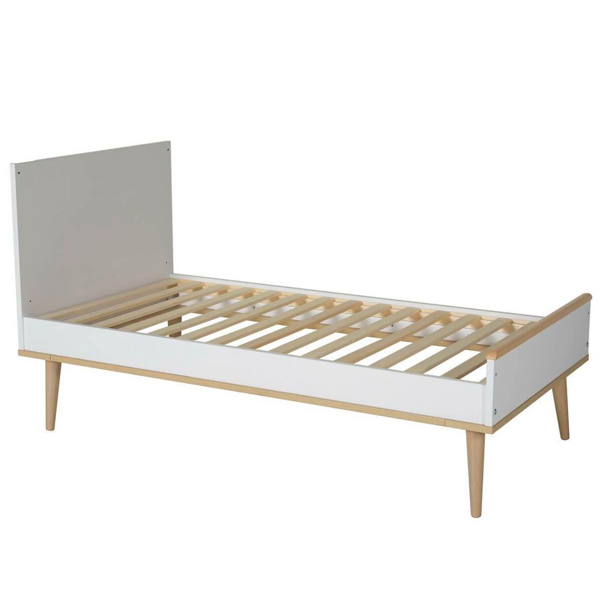 Cuna evolutiva 70x140cm FLOW Quax blanco-roble