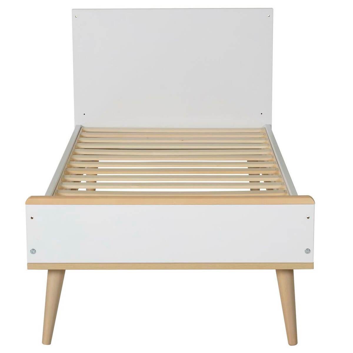 Cuna evolutiva 70x140cm FLOW Quax blanco-roble