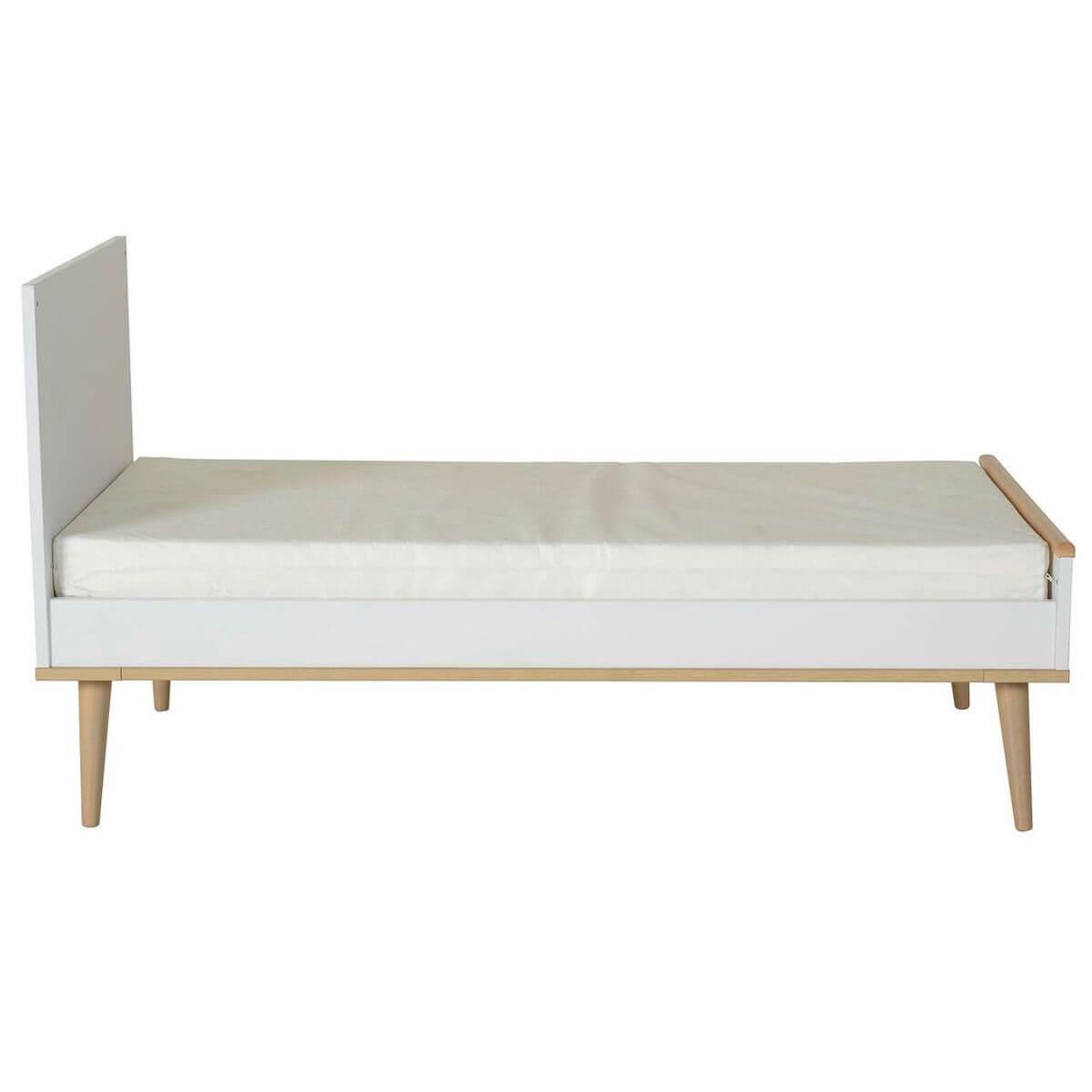 Cuna evolutiva 70x140cm FLOW Quax blanco-roble