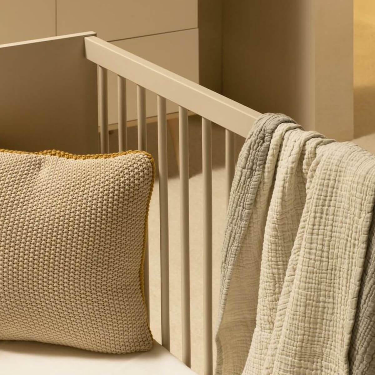 Cuna evolutiva 70x140cm FLOW Quax Clay-Roble