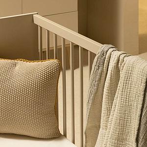 Cuna evolutiva 70x140cm FLOW Quax Clay-Roble