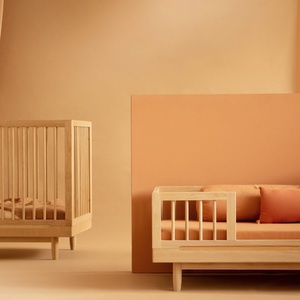 Cuna evolutiva 70X140cm PURE Nobodinoz roble