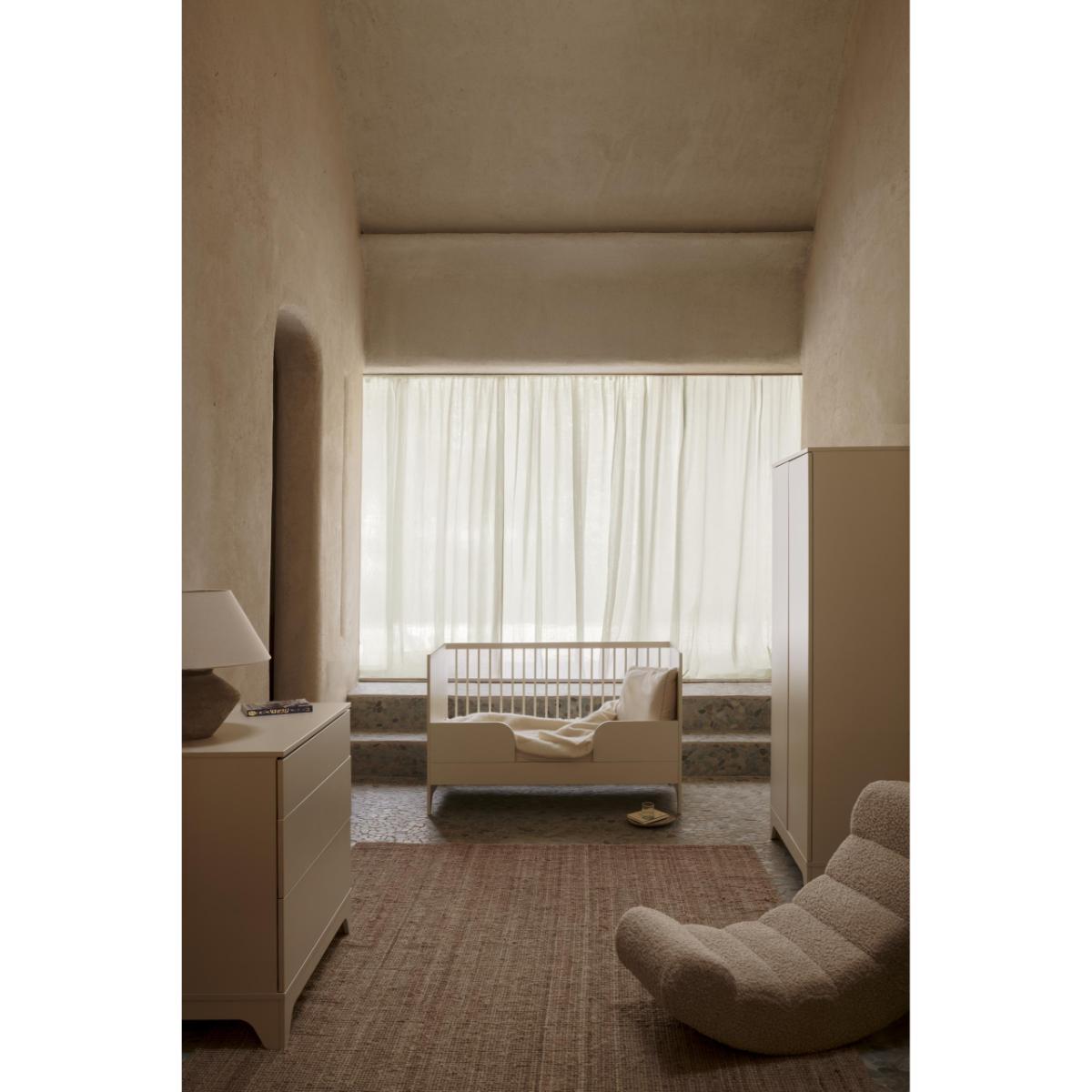 Cuna evolutiva 70x140cm TSUGI Quax butter