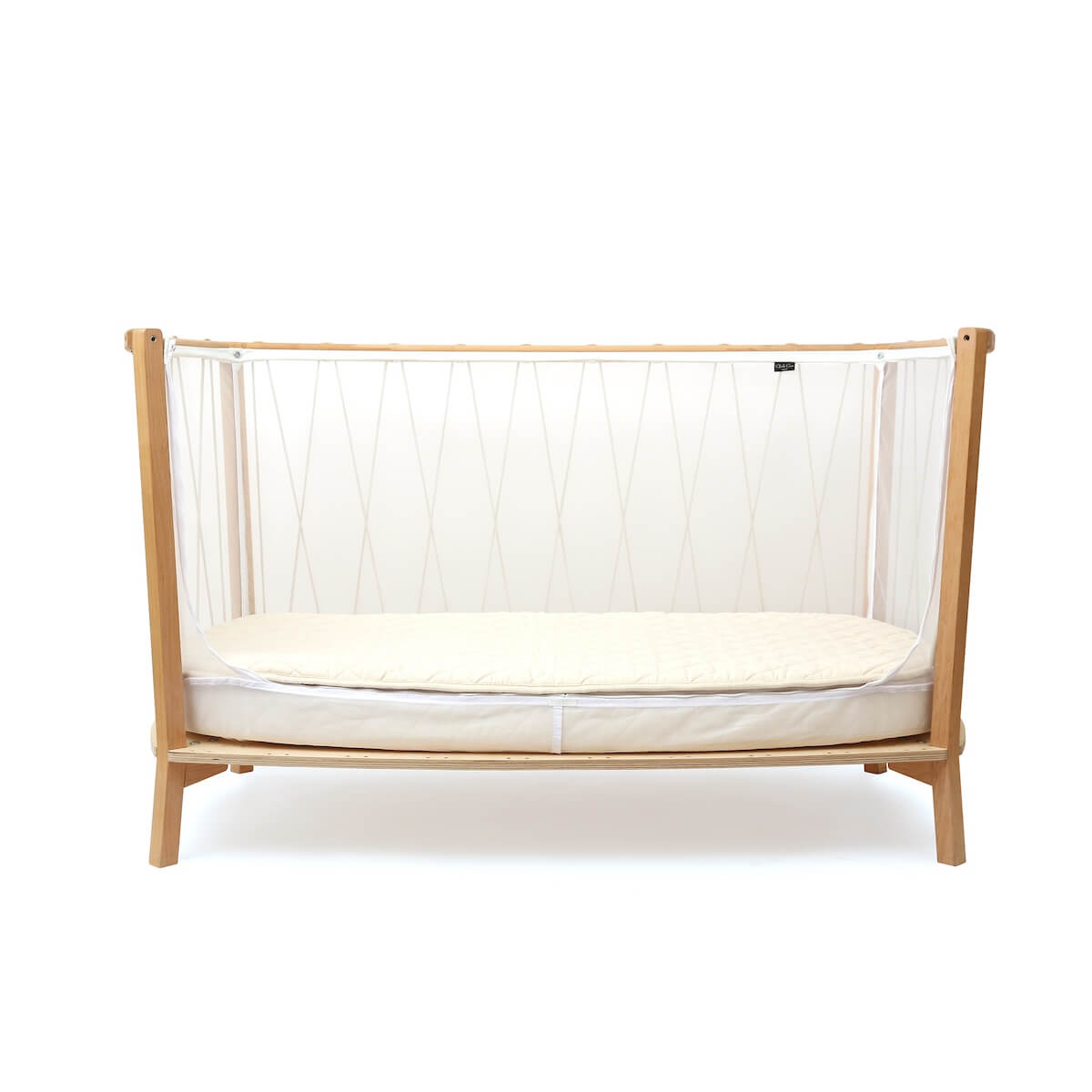 Cuna evolutiva-colchón espuma 60x120cm KIMI Charlie Crane lichen
