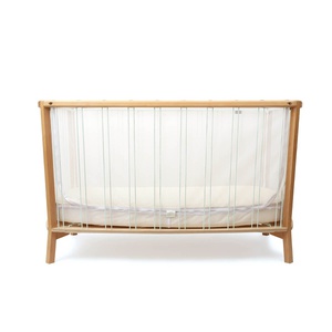 Cuna evolutiva-colchón orgánico 60x120cm KIMI Charlie Crane lichen