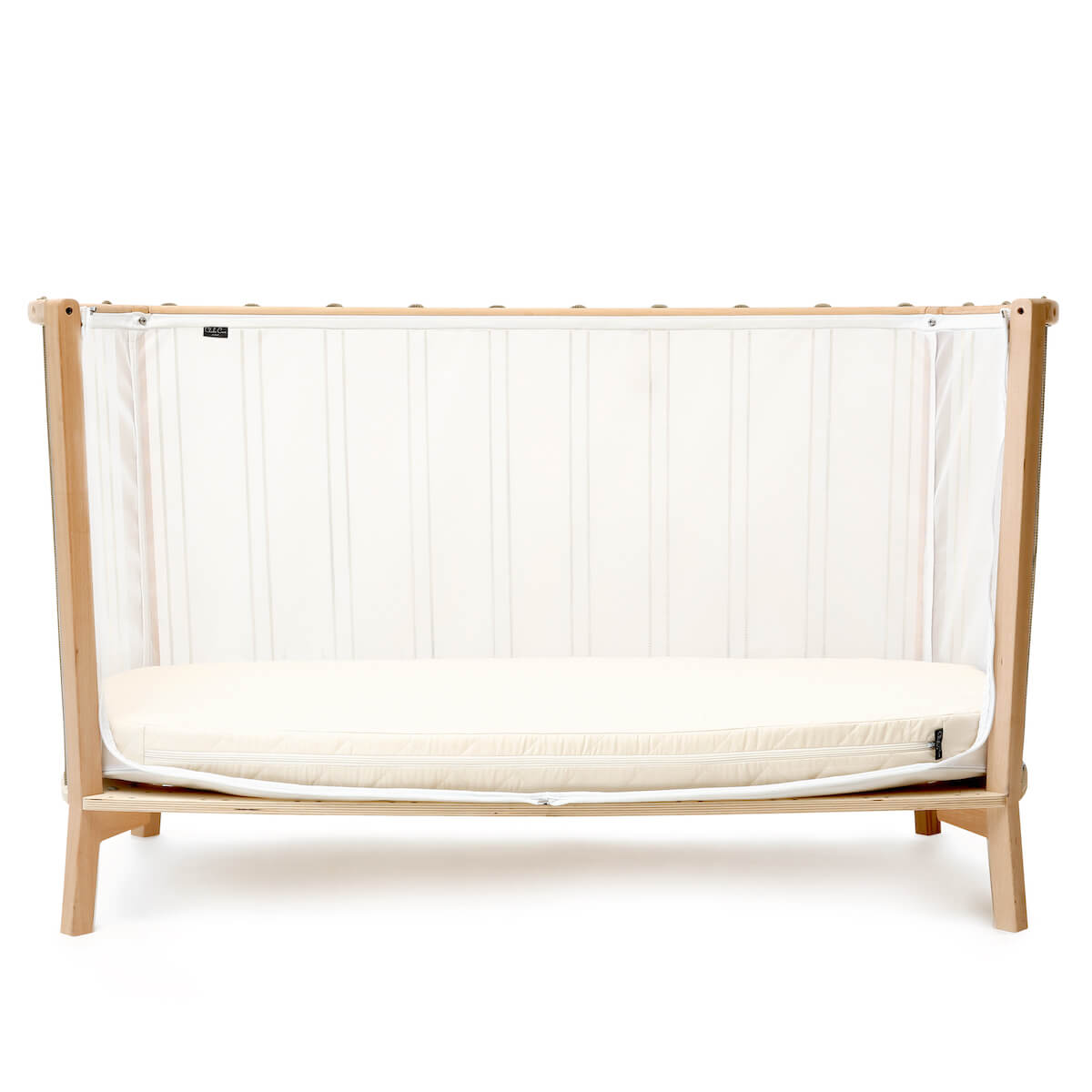 Cuna evolutiva-sin colchón 60x120cm KIMI Charlie Crane hazelnut