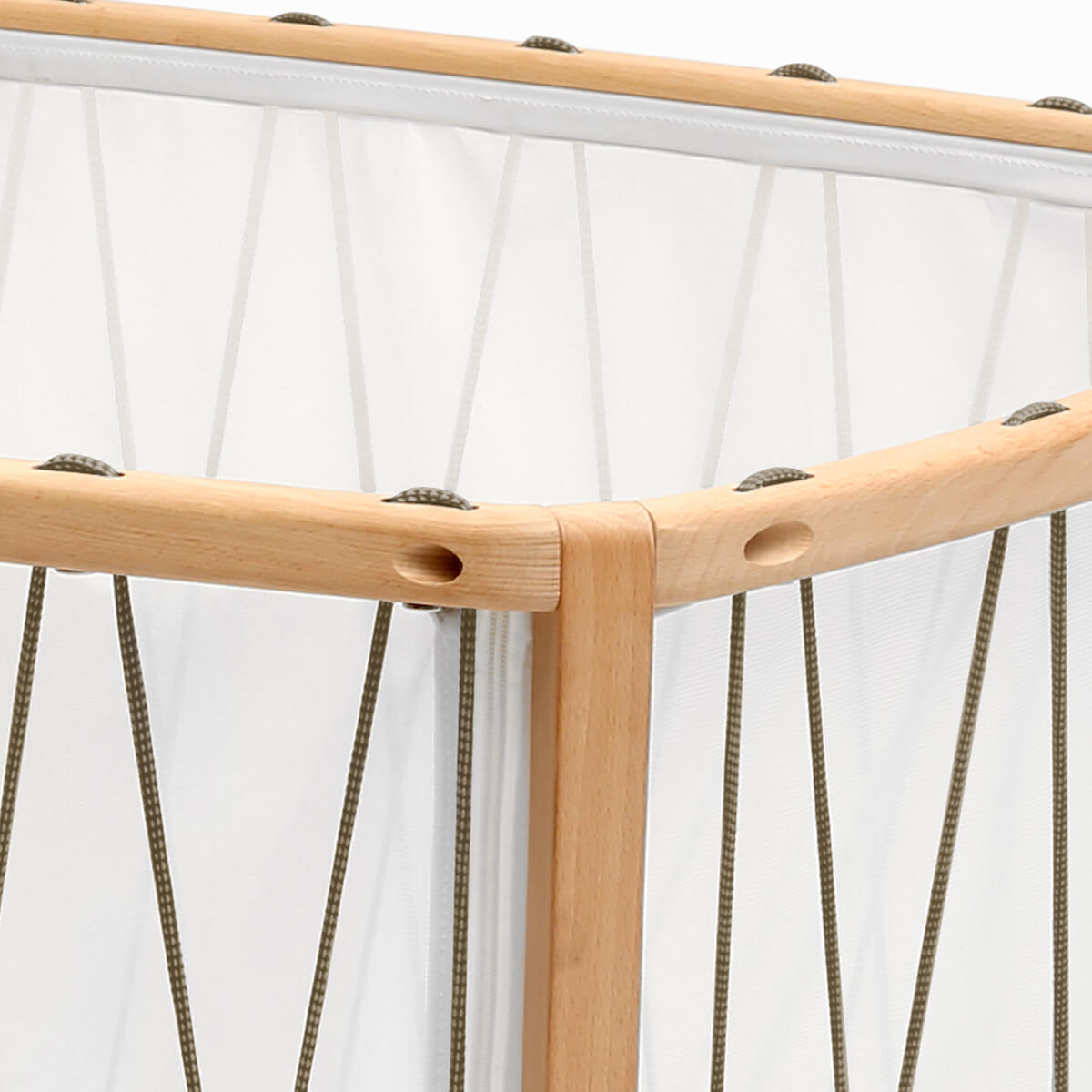 Cuna evolutiva-sin colchón 60x120cm KIMI Charlie Crane hazelnut