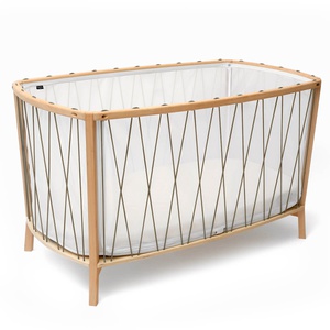 Cuna evolutiva-sin colchón 60x120cm KIMI Charlie Crane hazelnut