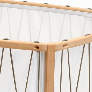 Cuna evolutiva-sin colchón 60x120cm KIMI Charlie Crane hazelnut