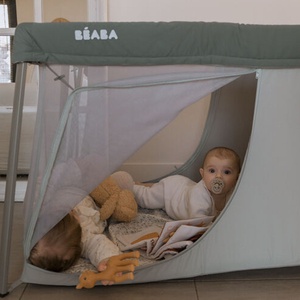Cuna viaje 3en1 EAZY SLEEP Béaba gris mineral