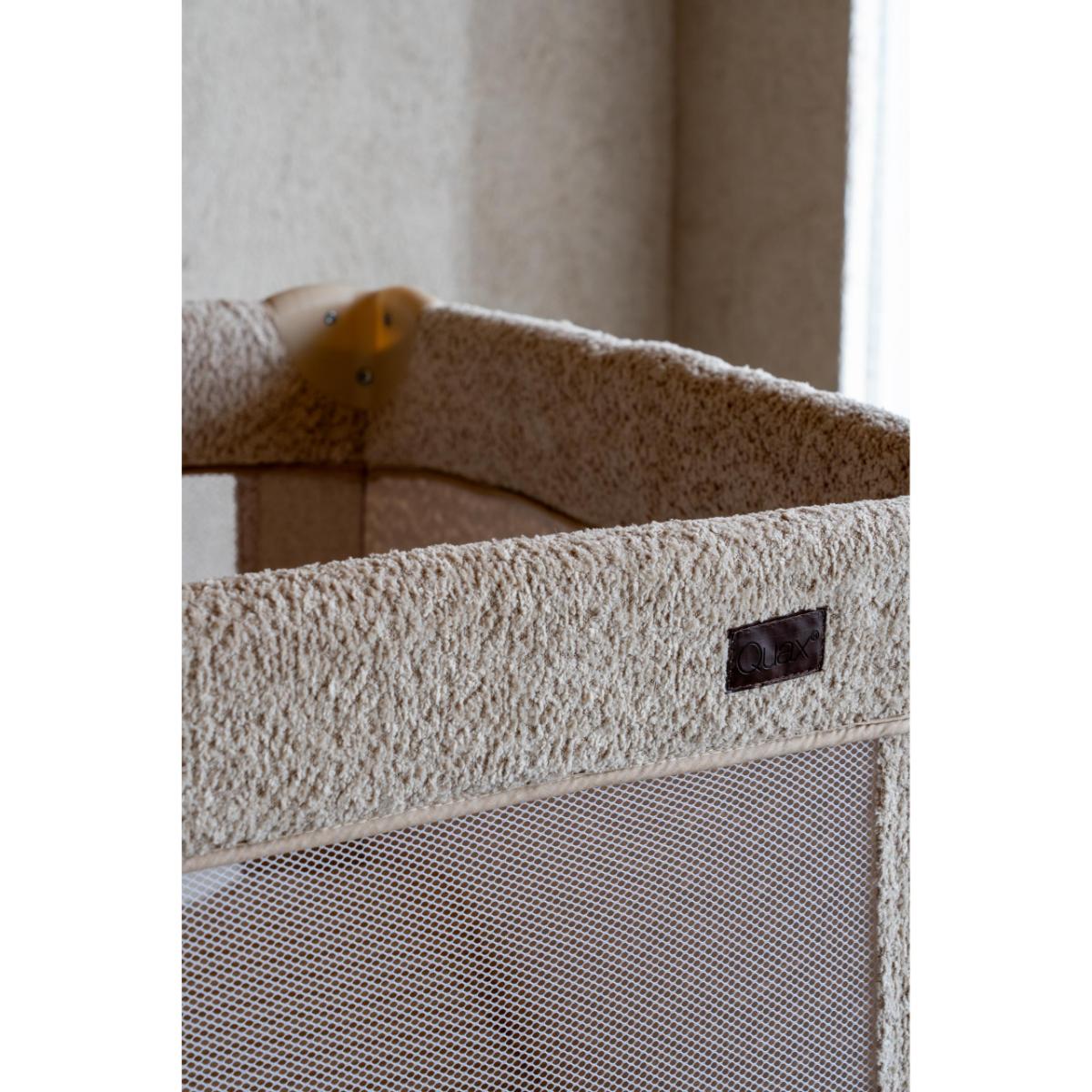 Cuna viaje 60x120cm PLIANT Quax bouclé sheep