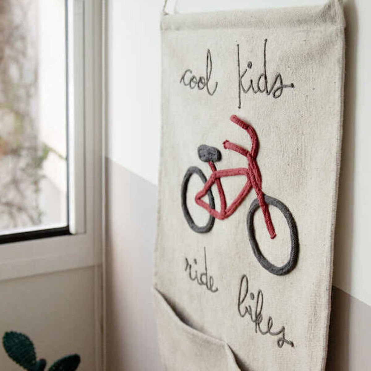 Decoración mural 45x70cm BIKES Lorena Canals