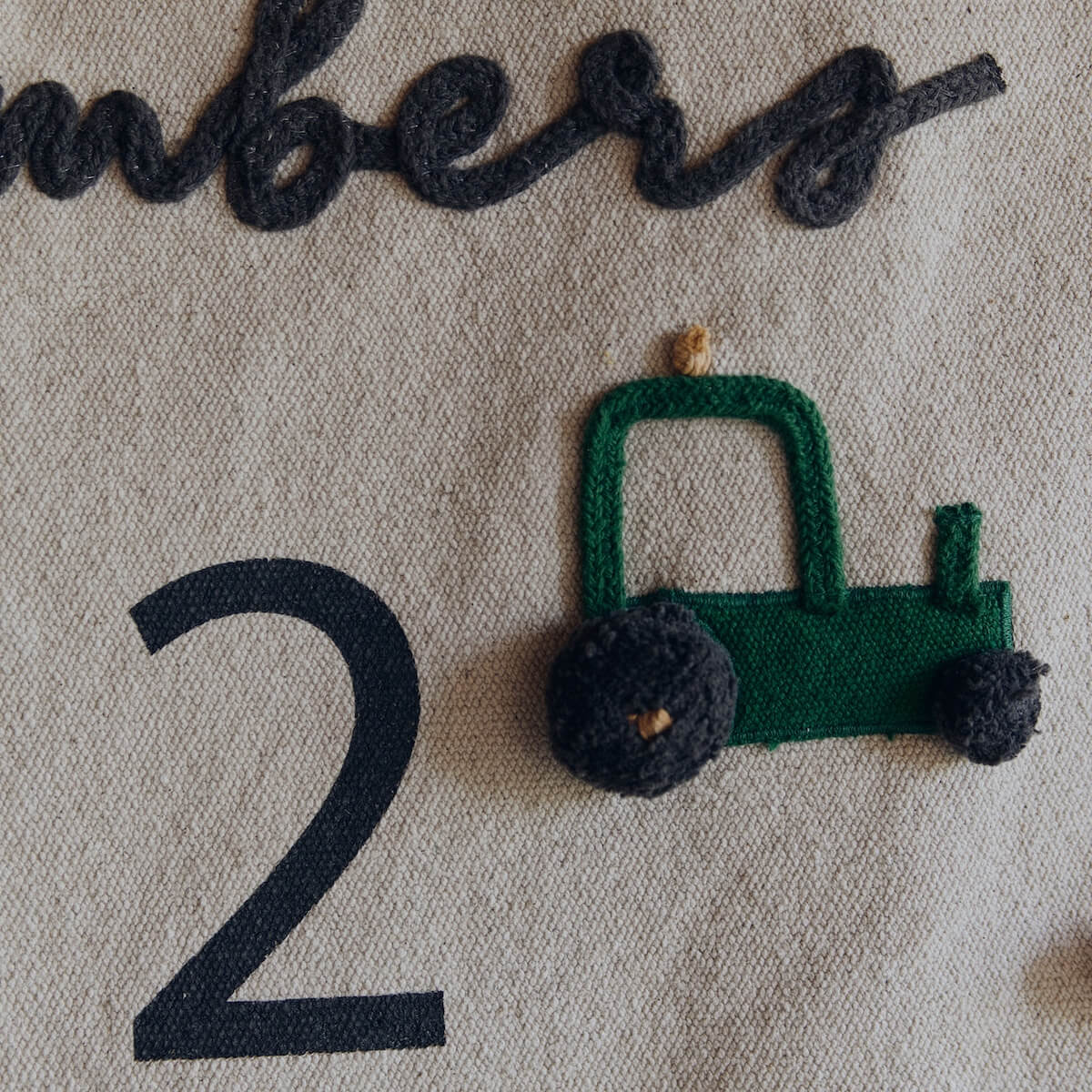 Decoración pared 70x100cm FARM NUMBERS Lorena Canals