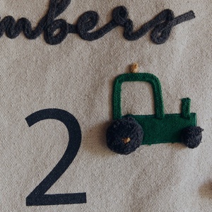 Decoración pared 70x100cm FARM NUMBERS Lorena Canals