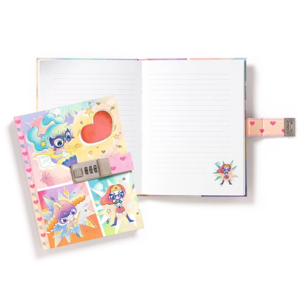 Diario secreto código LAM Djeco