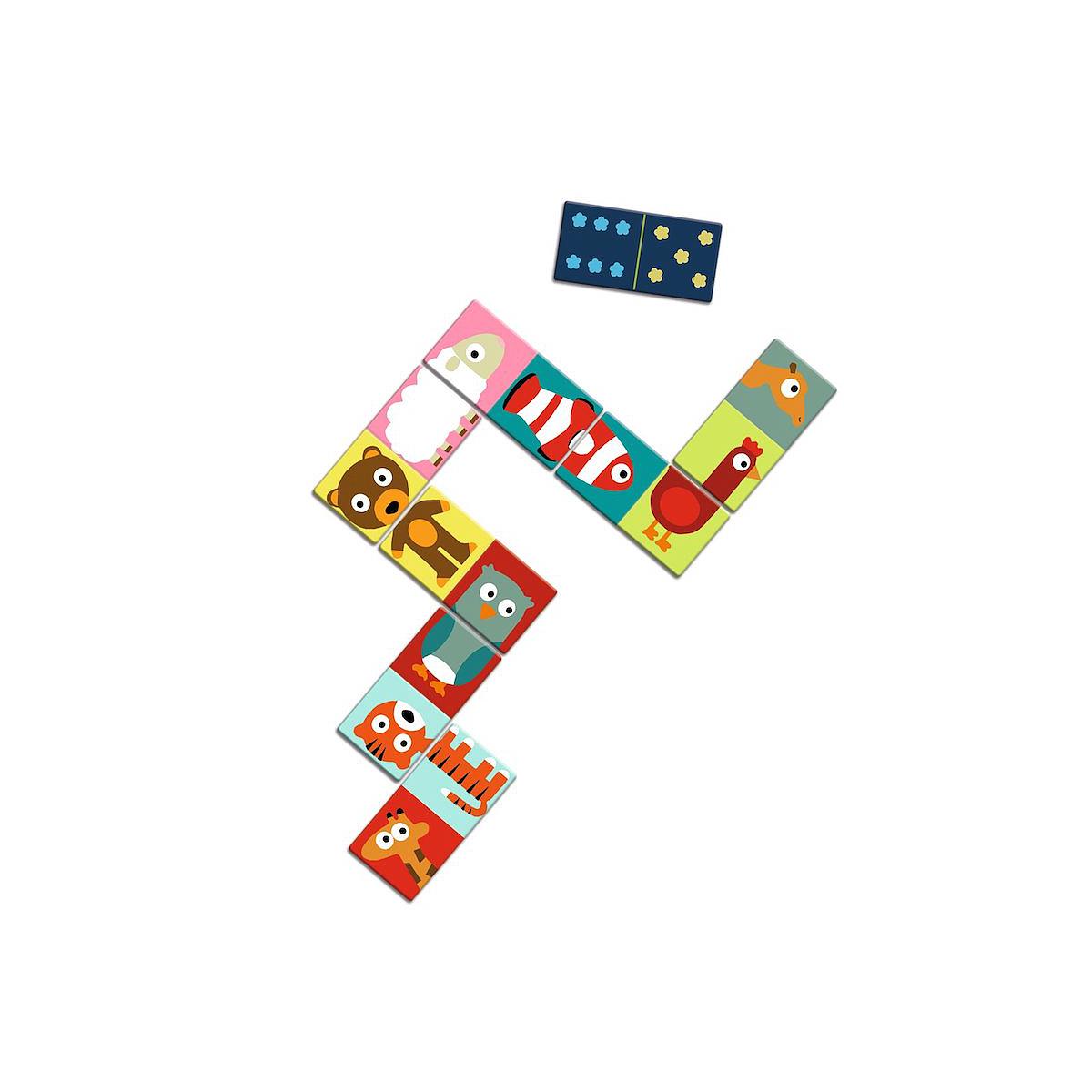 Dominó-puzzle ANIMO Djeco 