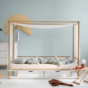 Dosel cama CAMP Oliver Furniture Kyoto blanco