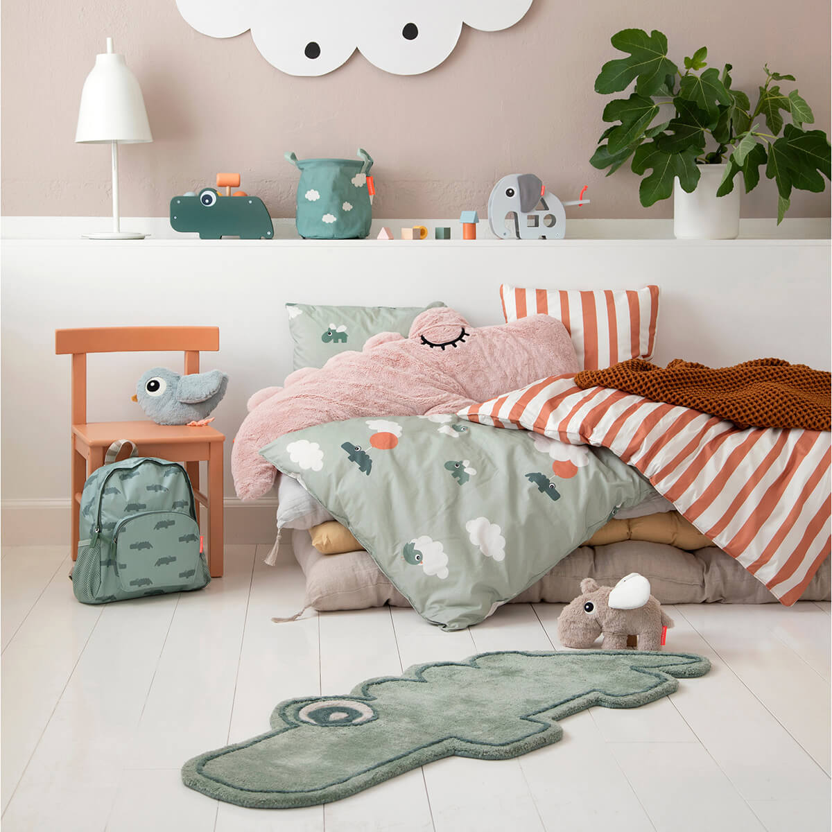 Doudou 24cm OZZO Done by Deer sand