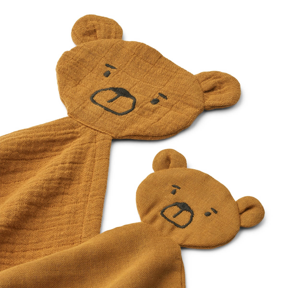 Doudou 2uds ALYA Liewood Bear golden caramel