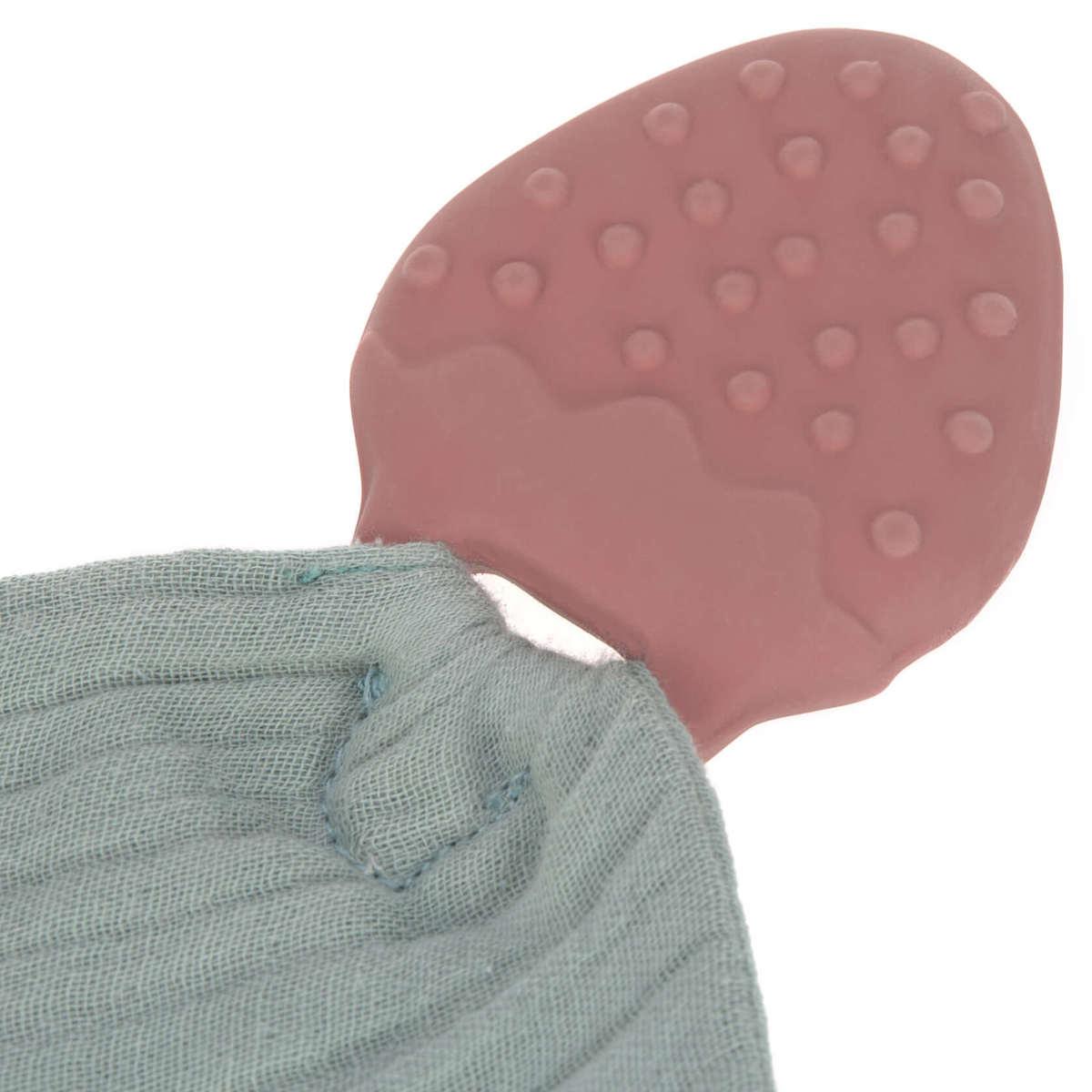 Doudou-anillo dentición STRAWBERRY Laessig