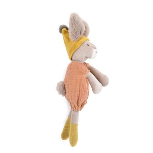 Doudou conejo TROIS PETITS LAPINS Moulin Roty argile