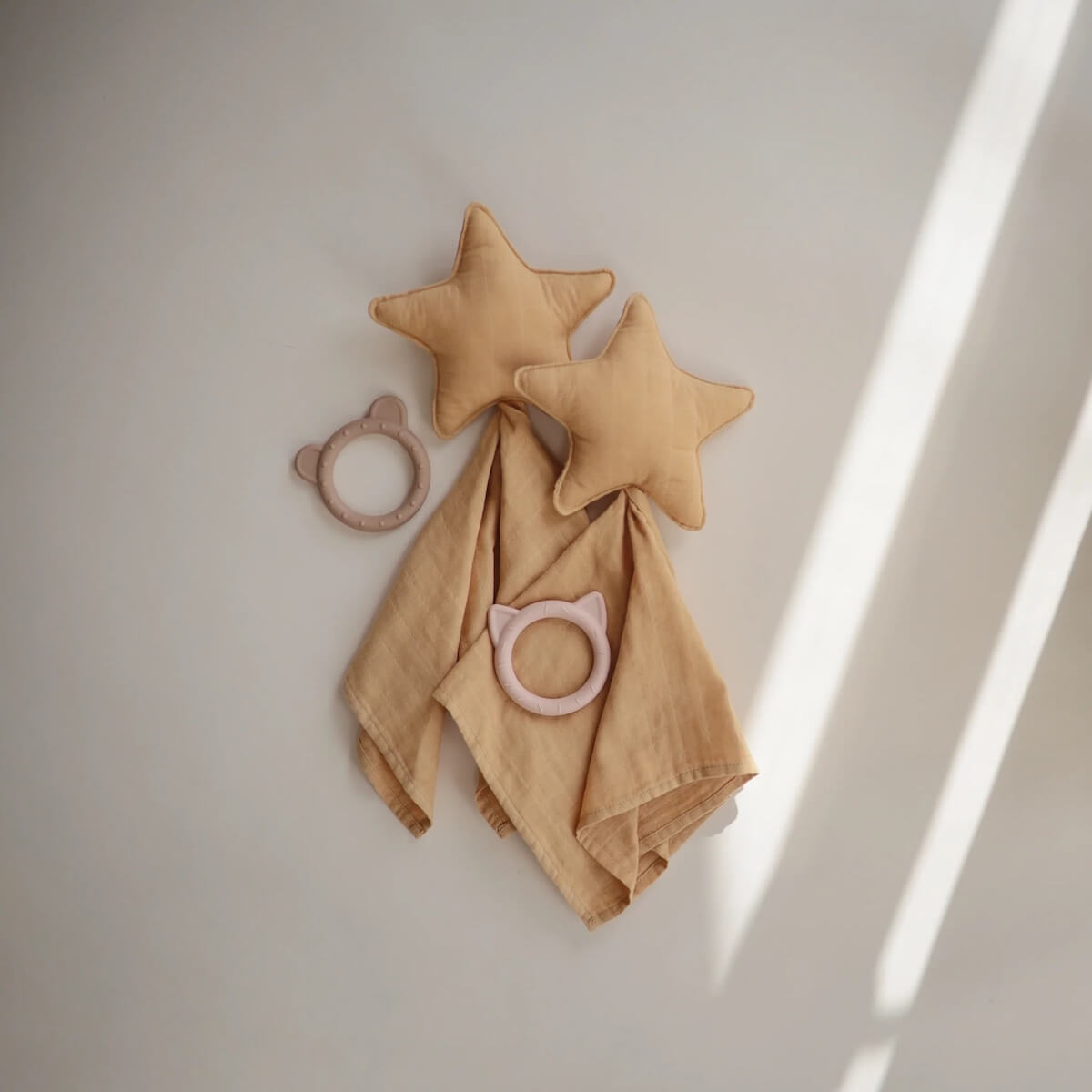 Doudou LOVEY Mushie Estrella Fall Yellow