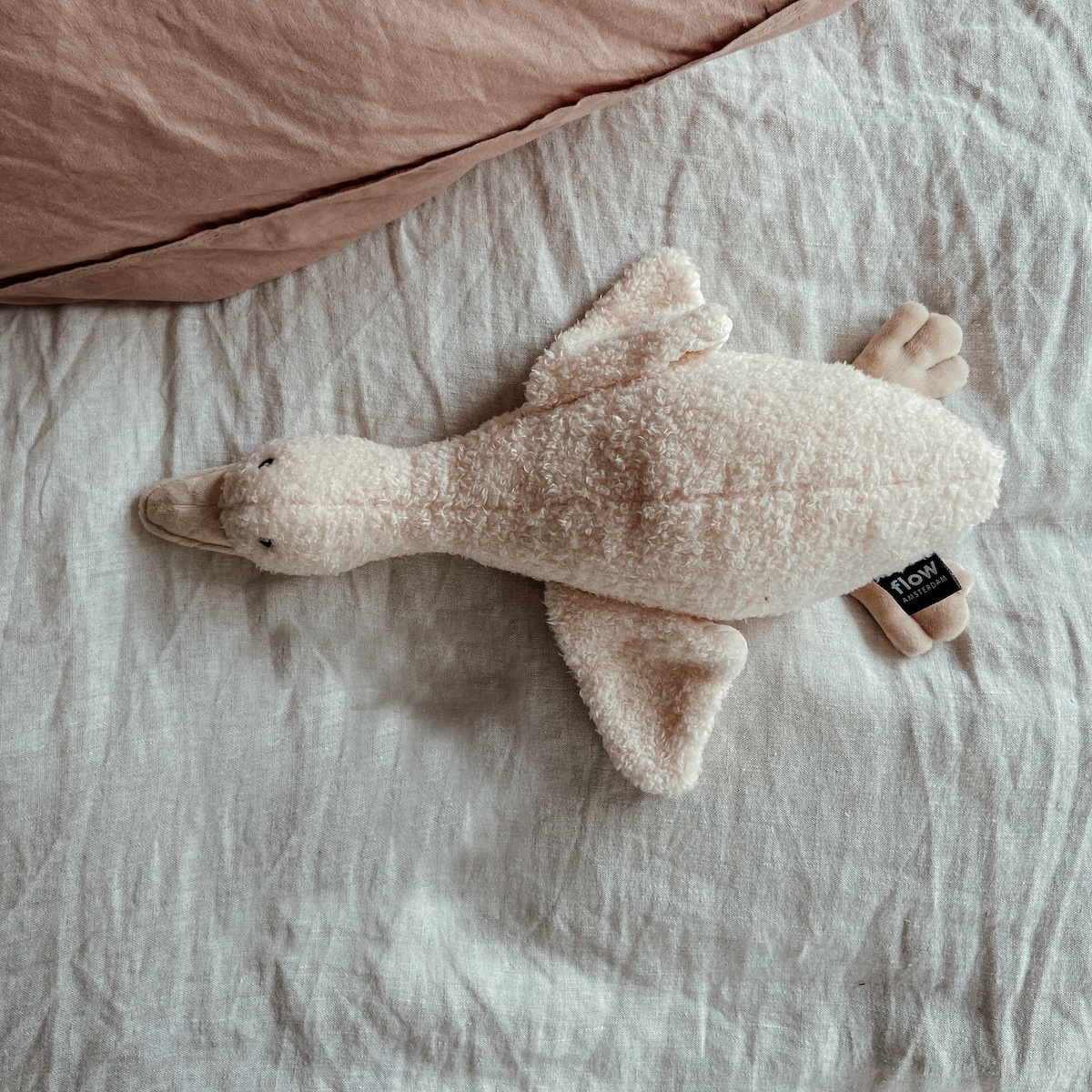 Doudou recargable BATTEMENTS DE COEUR Flow Amsterdam Liva beige