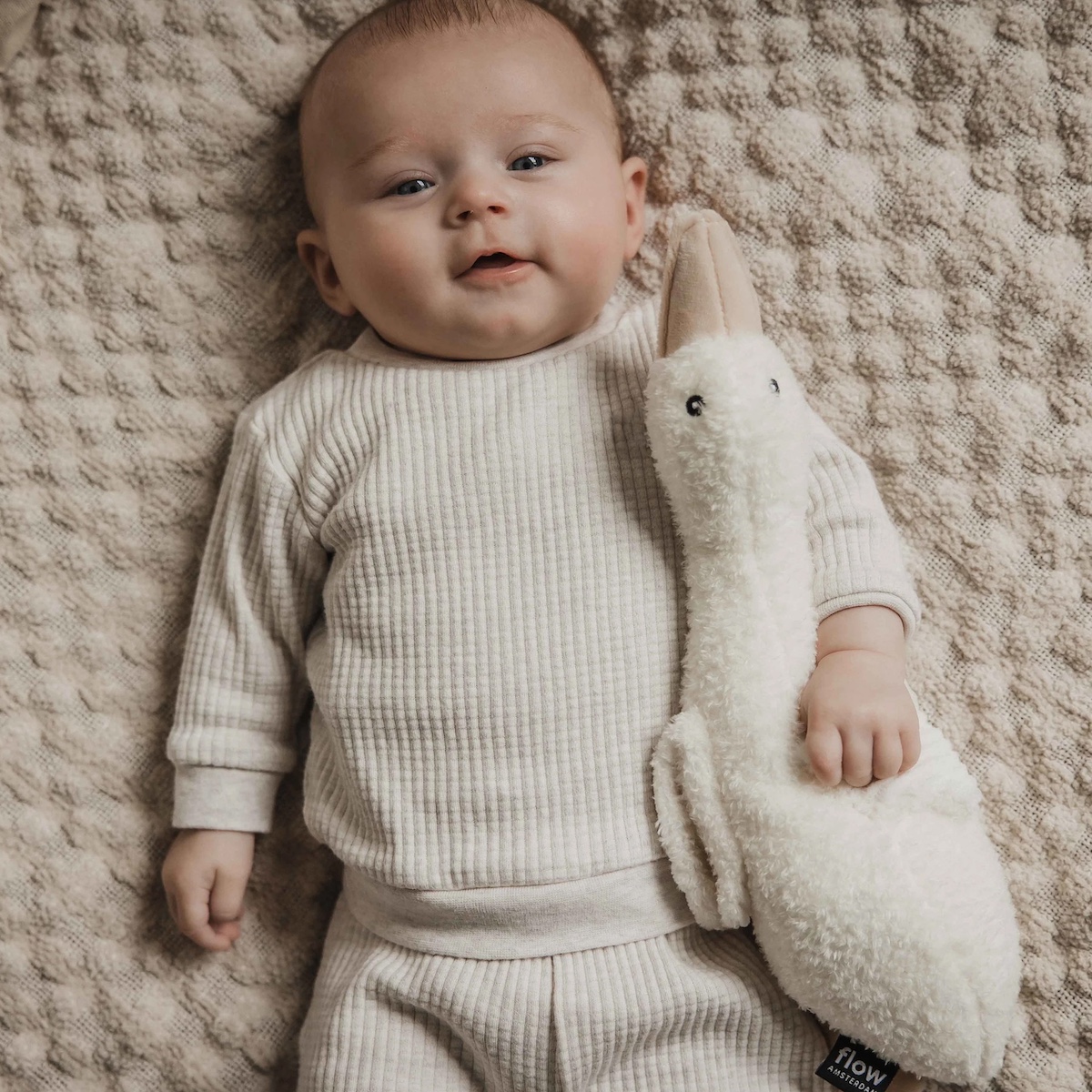 Doudou recargable BATTEMENTS DE COEUR Flow Amsterdam Liva beige