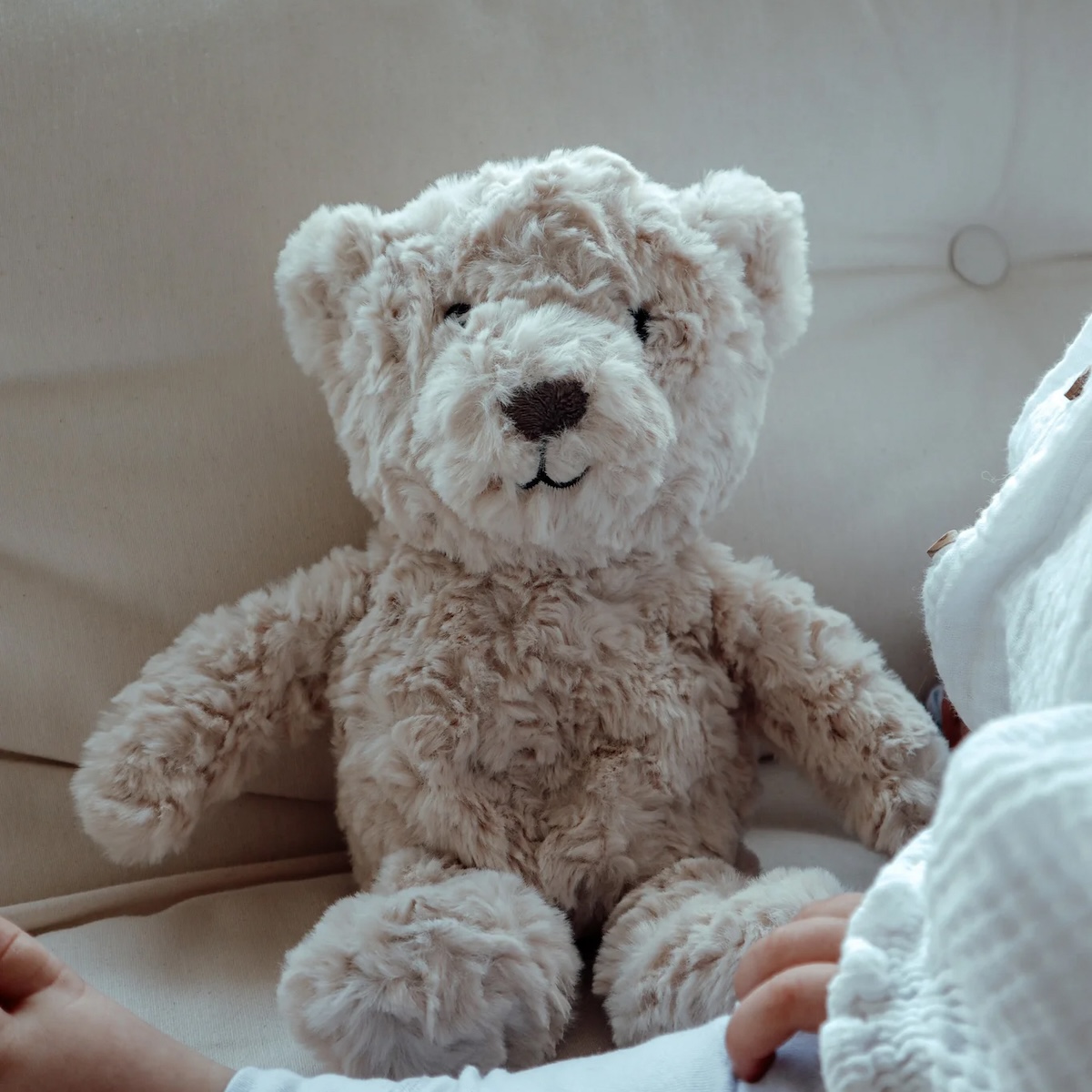 Doudou recargable BATTEMENTS DE COEUR Flow Amsterdam Lou beige