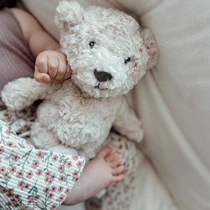 Doudou recargable BATTEMENTS DE COEUR Flow Amsterdam Lou beige
