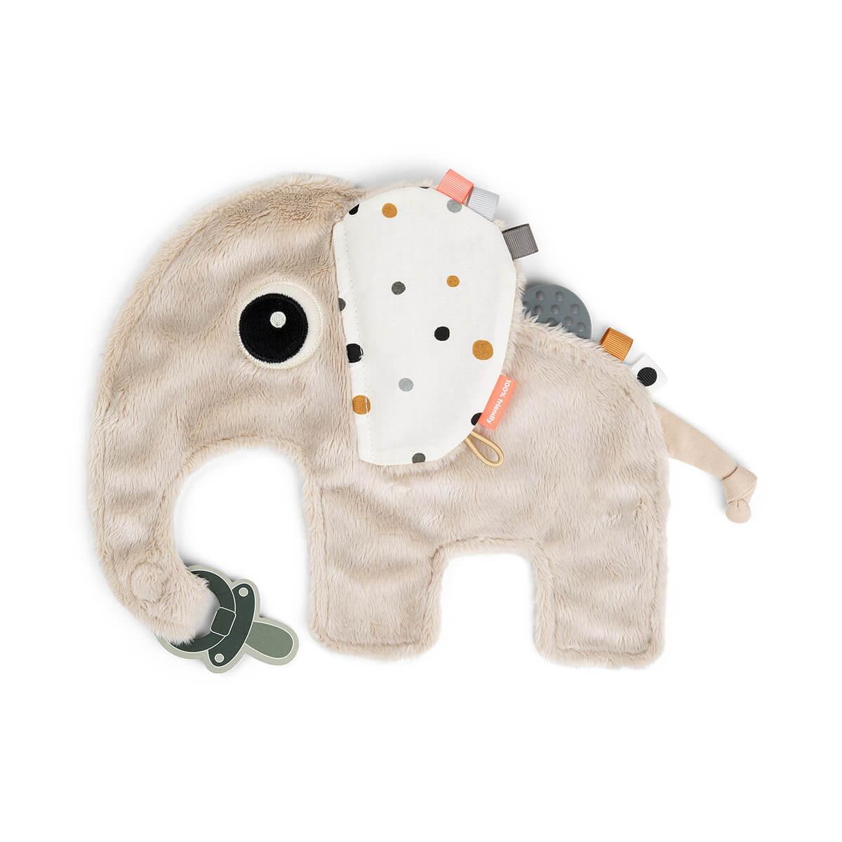 Doudou-sujeta chupetes ELPHEE Done by Deer sand