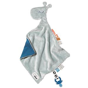 Doudou-sujeta chupetes RAFFI Done by Deer blue