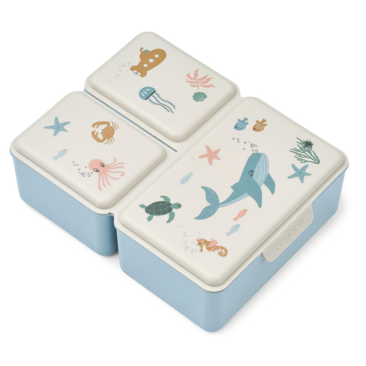 Driss Lunchbox Liewood Sea creature Sandy
