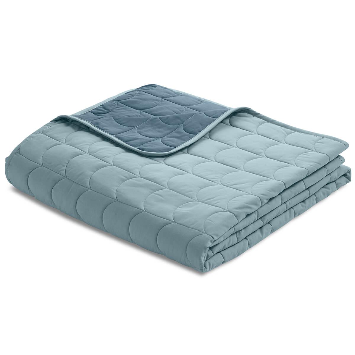 Edredón 200x230cm ROOM COLLECTION Flexa light-dark dusty blue